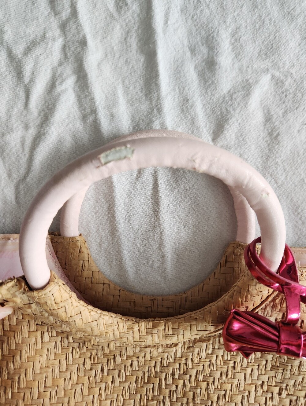 Juicy Couture Straw Tote - Picture 3 of 3